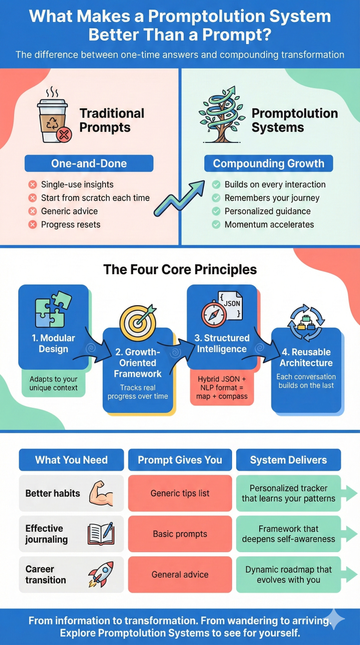 What Makes A Promptolution System Better Than a Prompt?